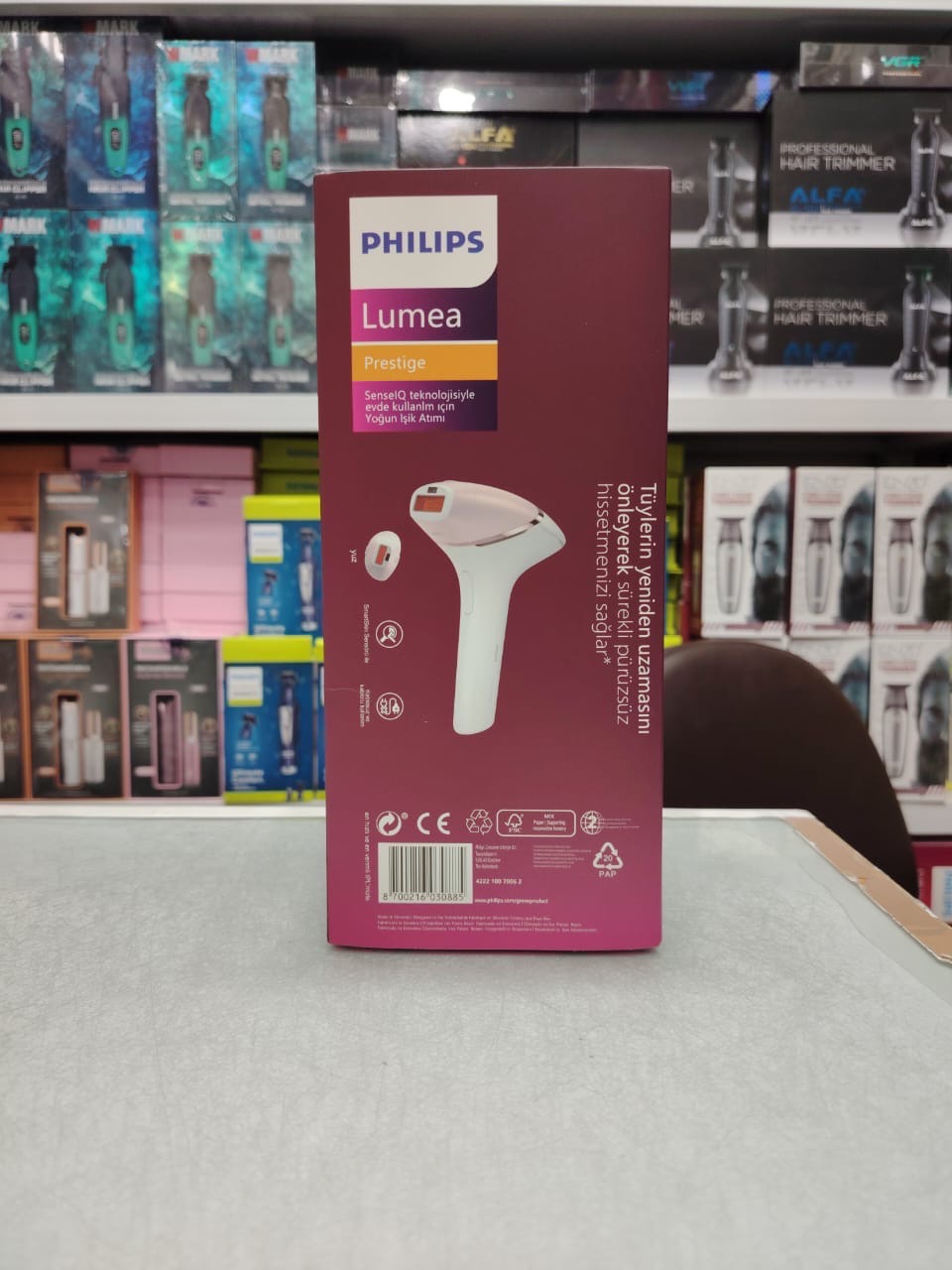 دستگاه لیزر خانگی  شات نامحدود philips lumea IPL مدل ۲۰۲۵ با سیستم خنک کننده پوست